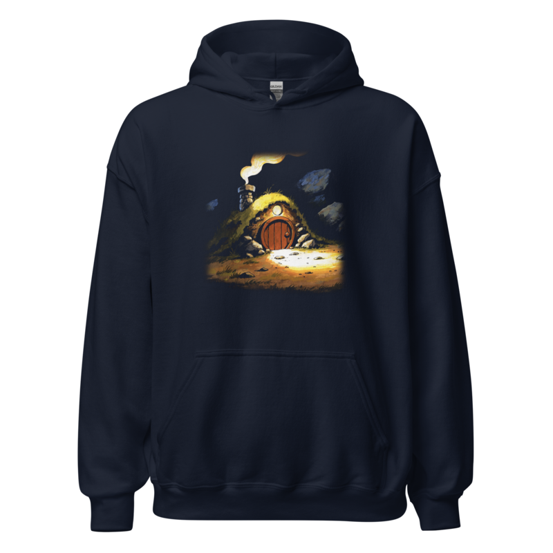 Burglar for Hire | Retro Fantasy Hoodie - Navy