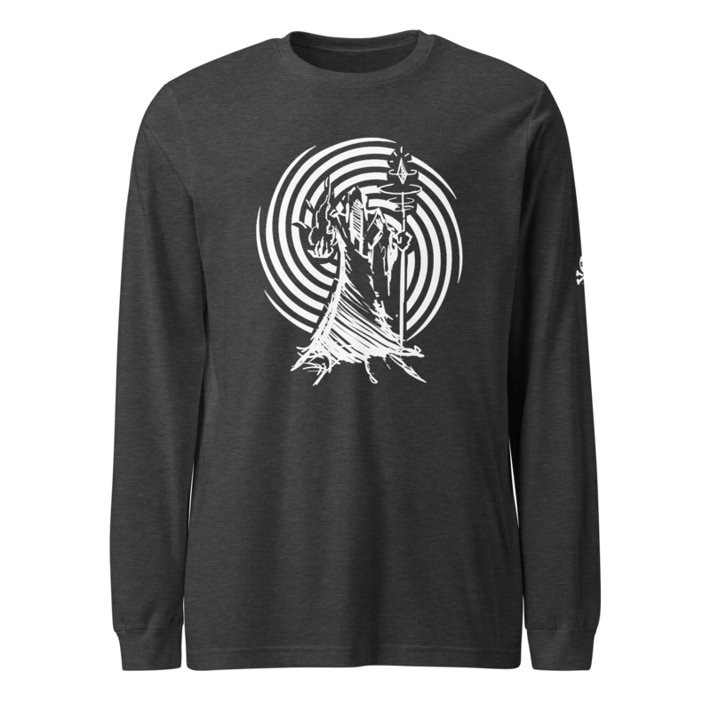 A Wizard is Never Late Long Sleeve - Dark Grey Heather