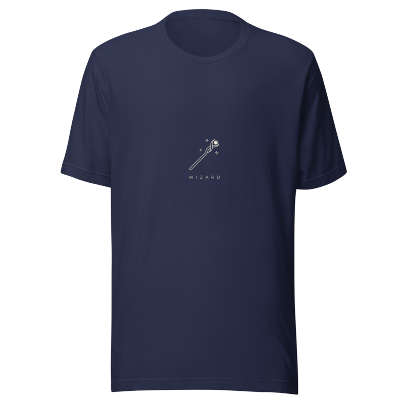 Wizard | D&D Class Line Tee - Navy