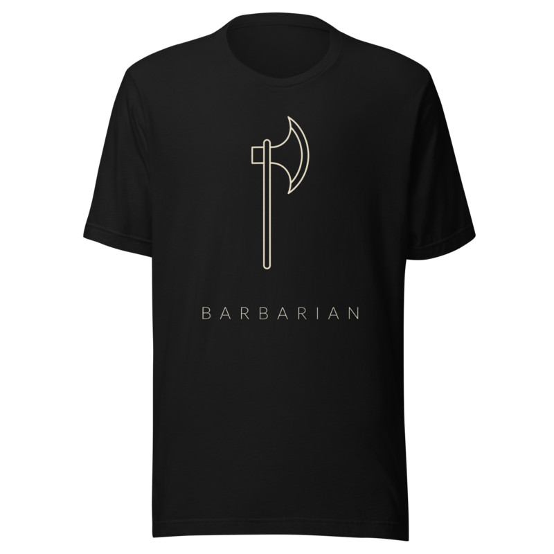 Barbarian | TTRPG Class Icon Tee