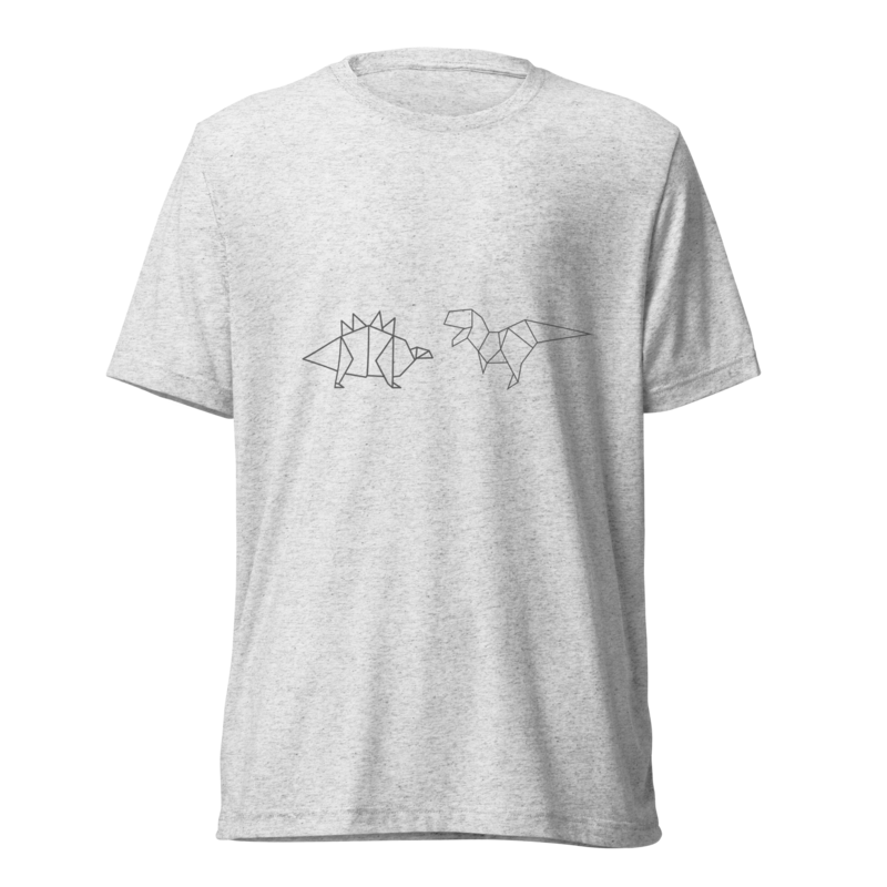 Inevitable Betrayal Embroidered Shirt - White Fleck Triblend