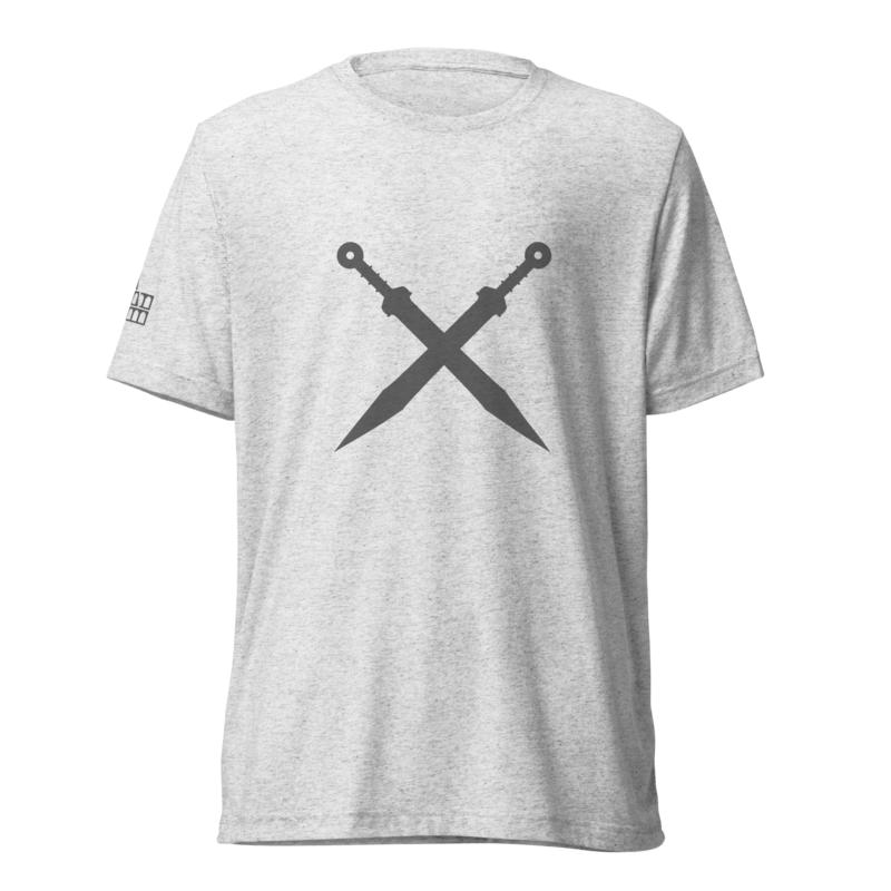 Gladiator T-Shirt - White Fleck Triblend