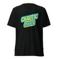 Chaotic Good Shirt - Solid Black Triblend