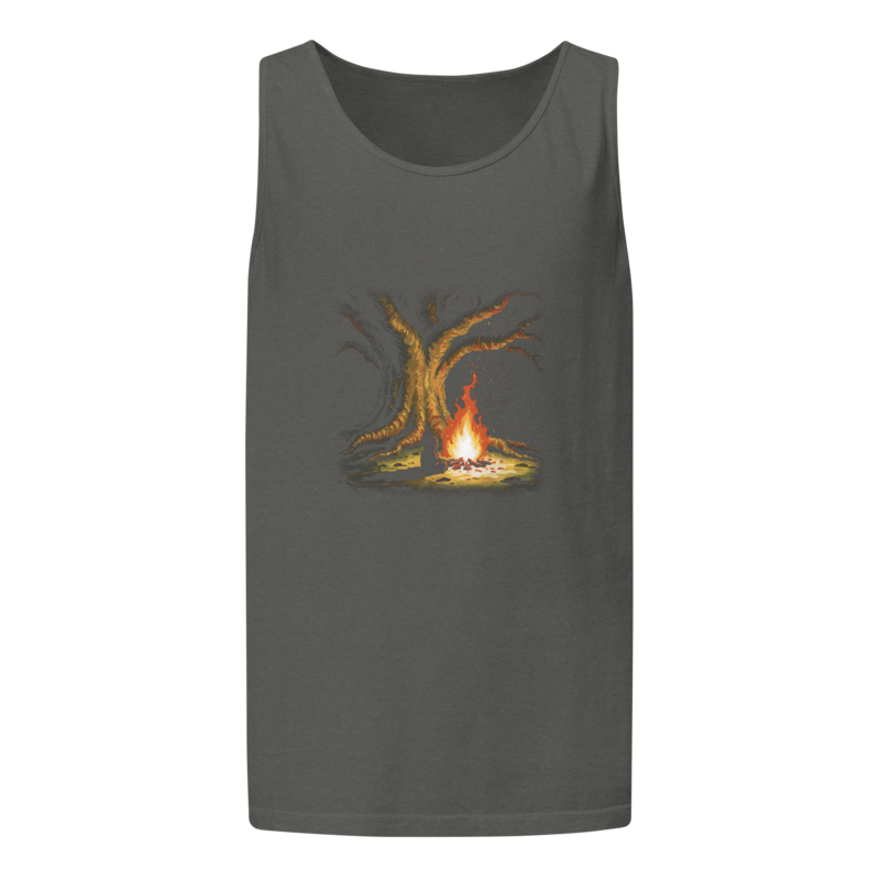 Fire Under the Great Tree | Retro Fantasy Tank - Pepper