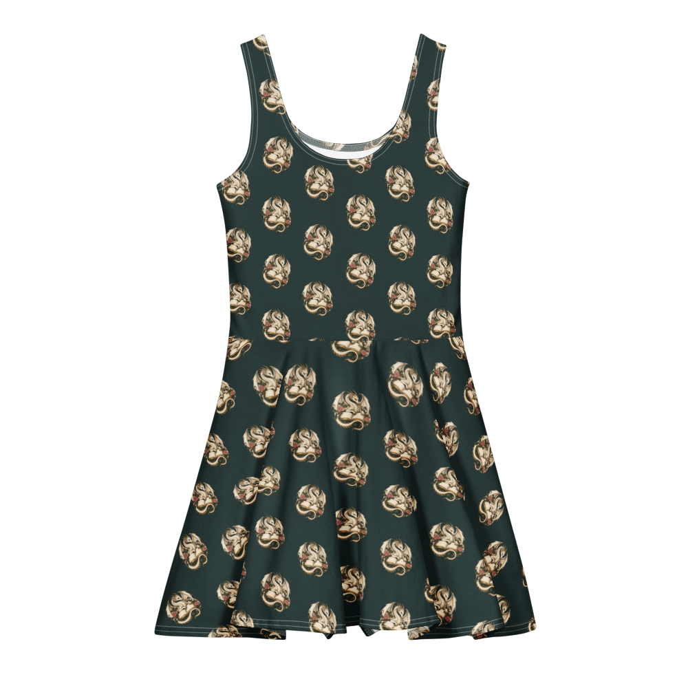 Dragonbound | Romantasy Dress — Cotton Skater — supplier mockup
