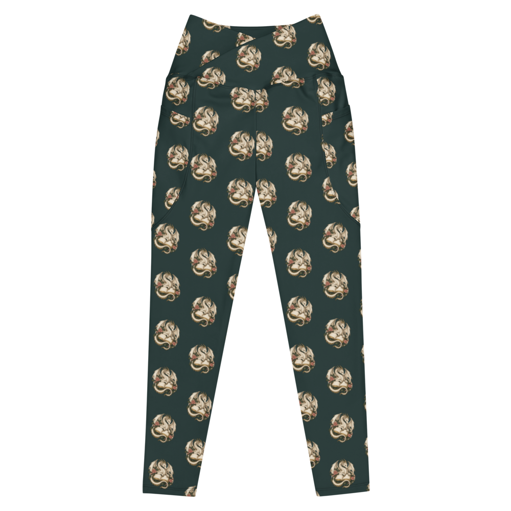 Dragonbound | Crossover & Flare Leggings