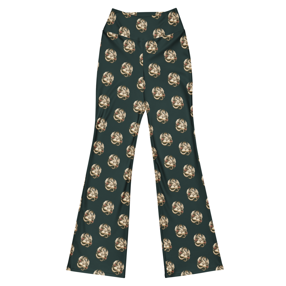 Dragonbound | Crossover & Flare Leggings — Flare — supplier mockup
