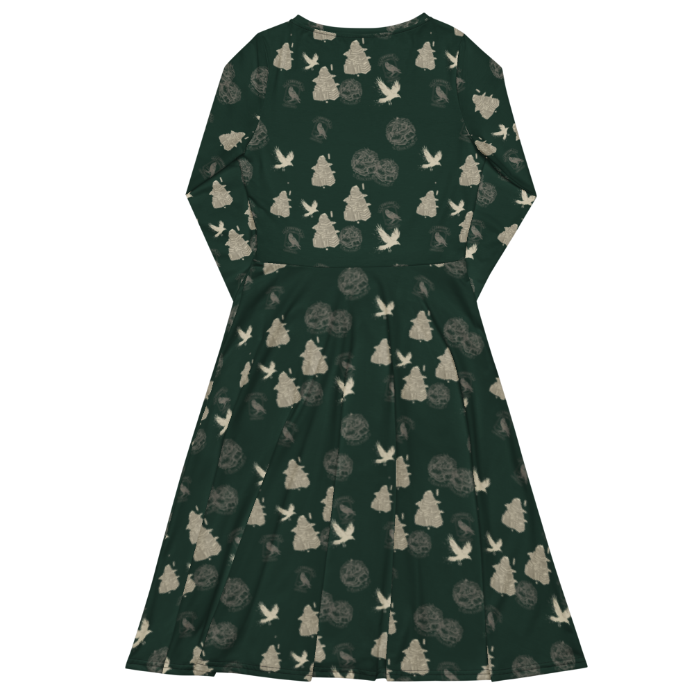 Tsundoku | Dress - Midi with Pockets