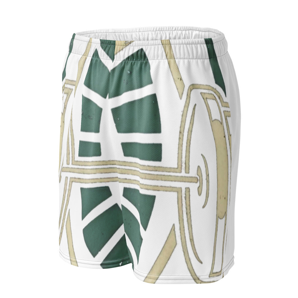 Rest Day: Respawning | Mesh Gym Shorts print detail 1