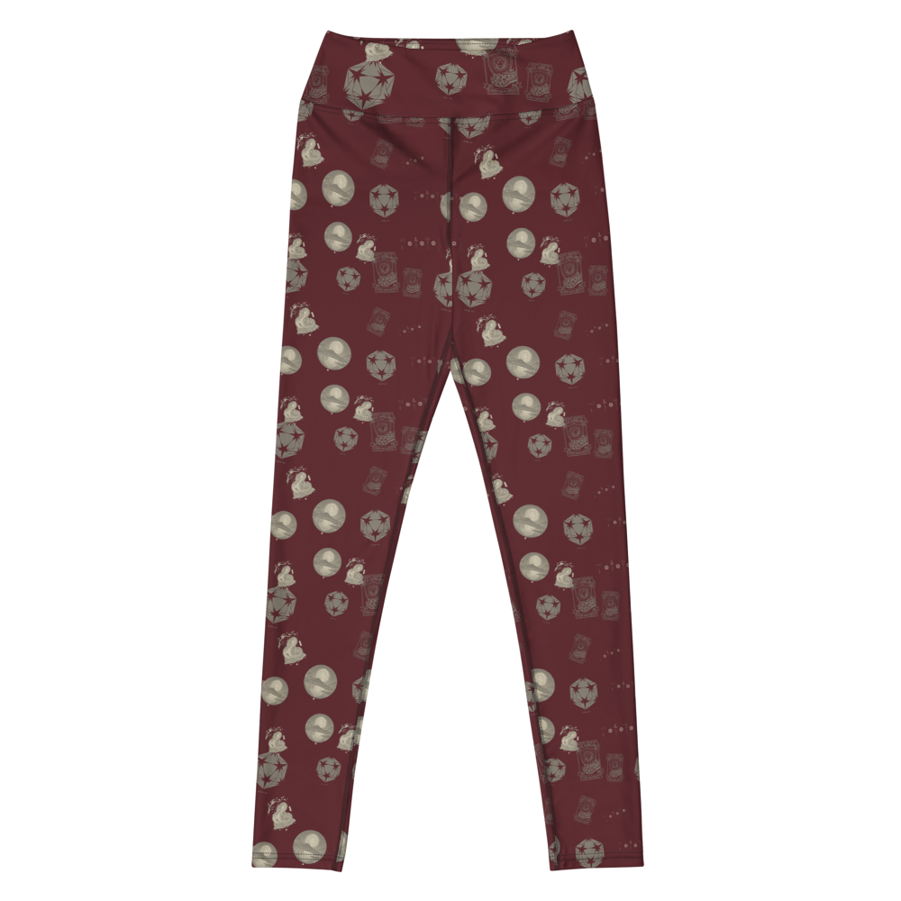 Dice Hoard | Yoga Leggings - flat