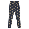 Midnight Marginalia | Bookish Yoga Leggings — Yoga Leggings — supplier mockup