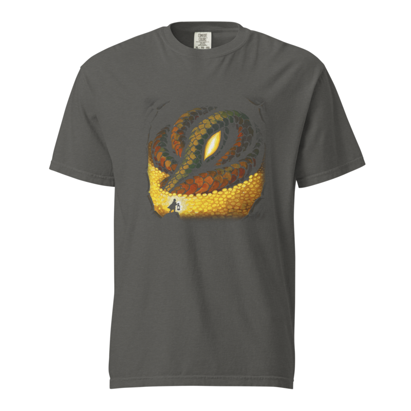 Where the Gold Sleeps | Retro Fantasy Tee - Pepper