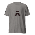 Pirate Ninja Shirt - Grey Triblend