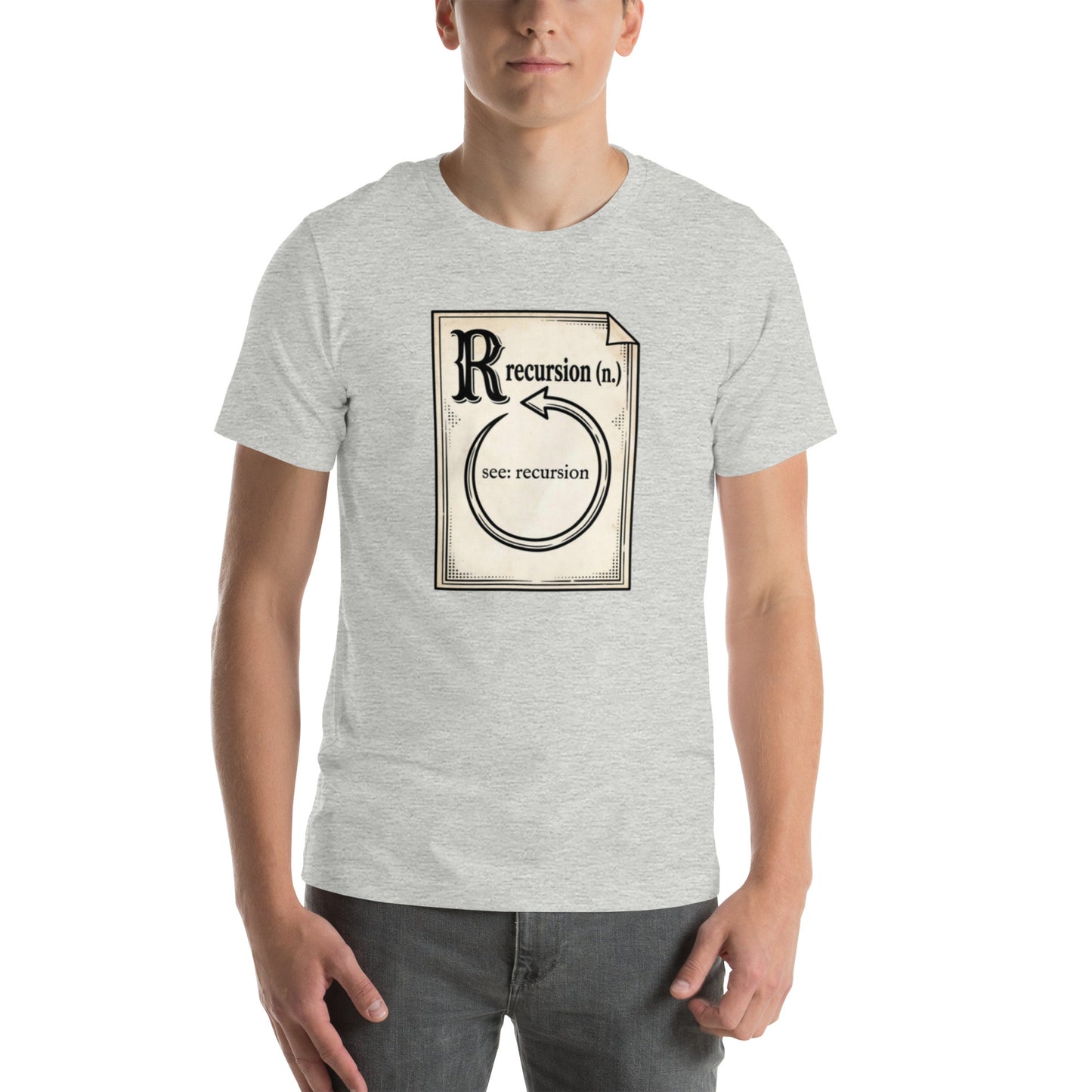 Recursion (n.) — See: Recursion | Programmer Dictionary Tee