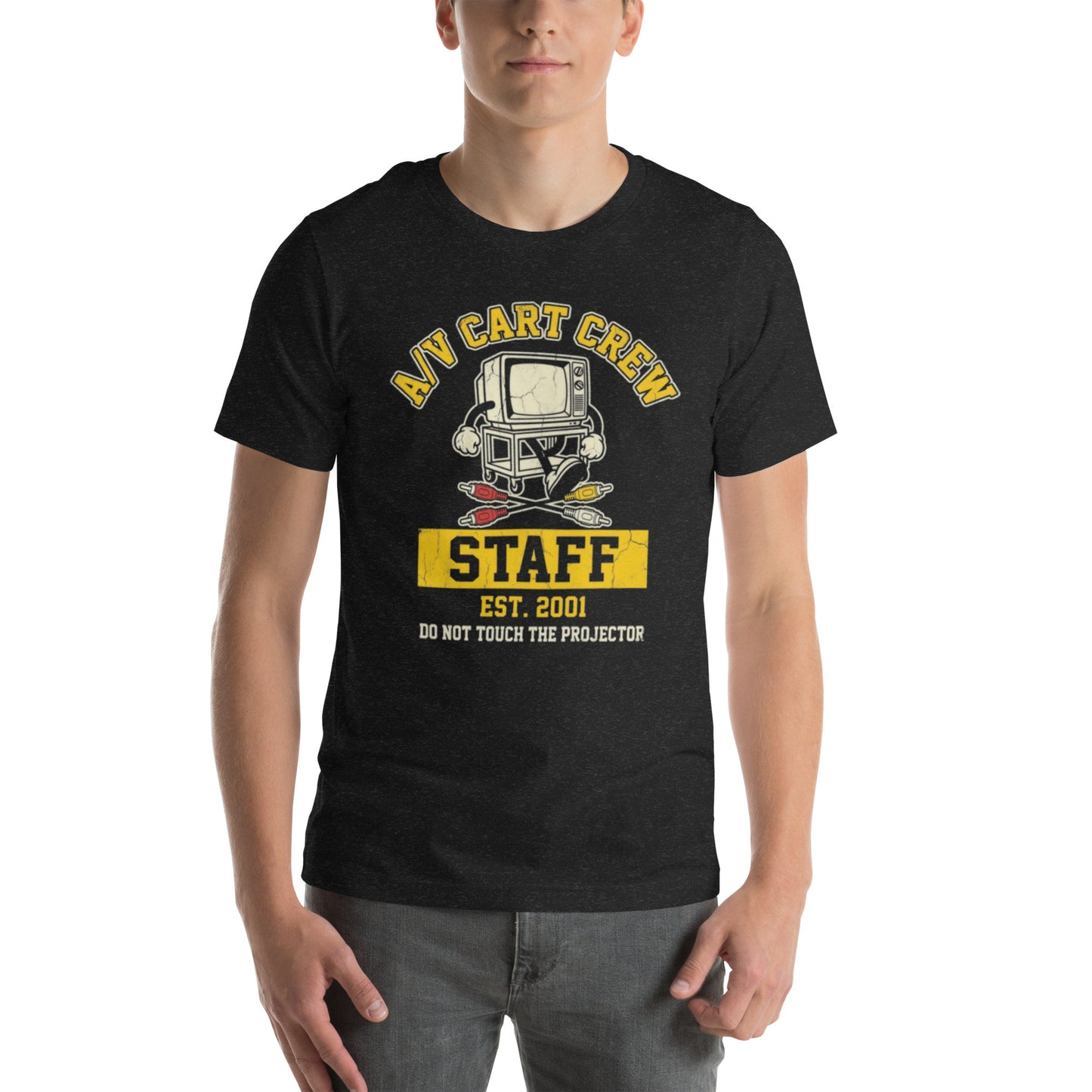 A/V Cart Crew Staff | School Nostalgia Tee