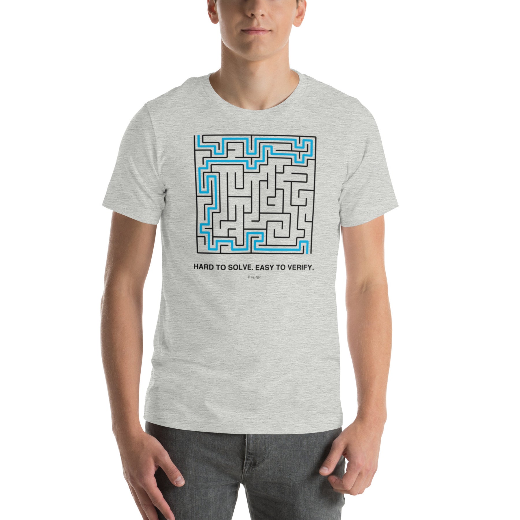 Hard to Solve. Easy to Verify. — P vs NP | Computer Science Tee