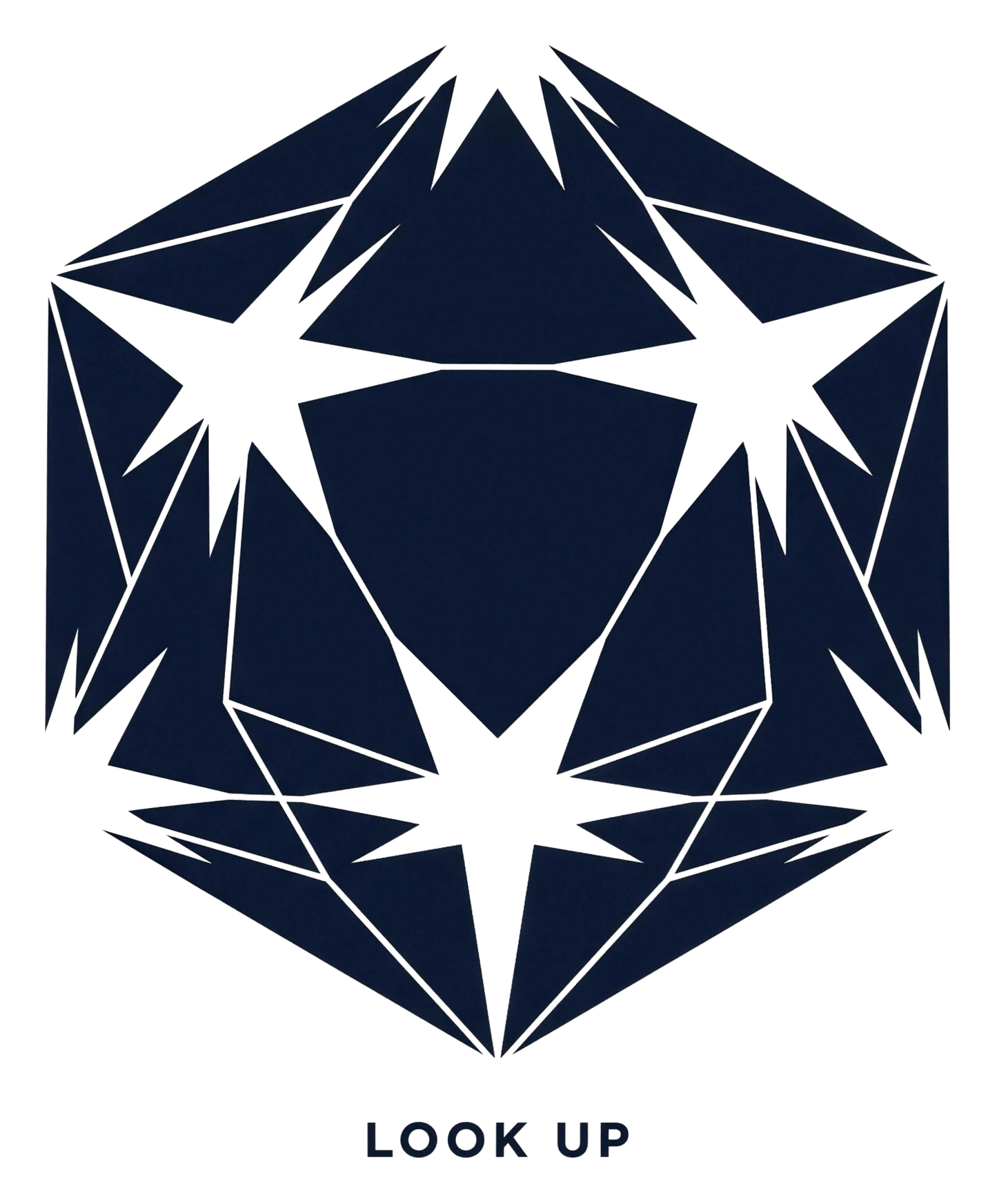 Look Up: d20 Constellation | Kiss-Cut Sticker