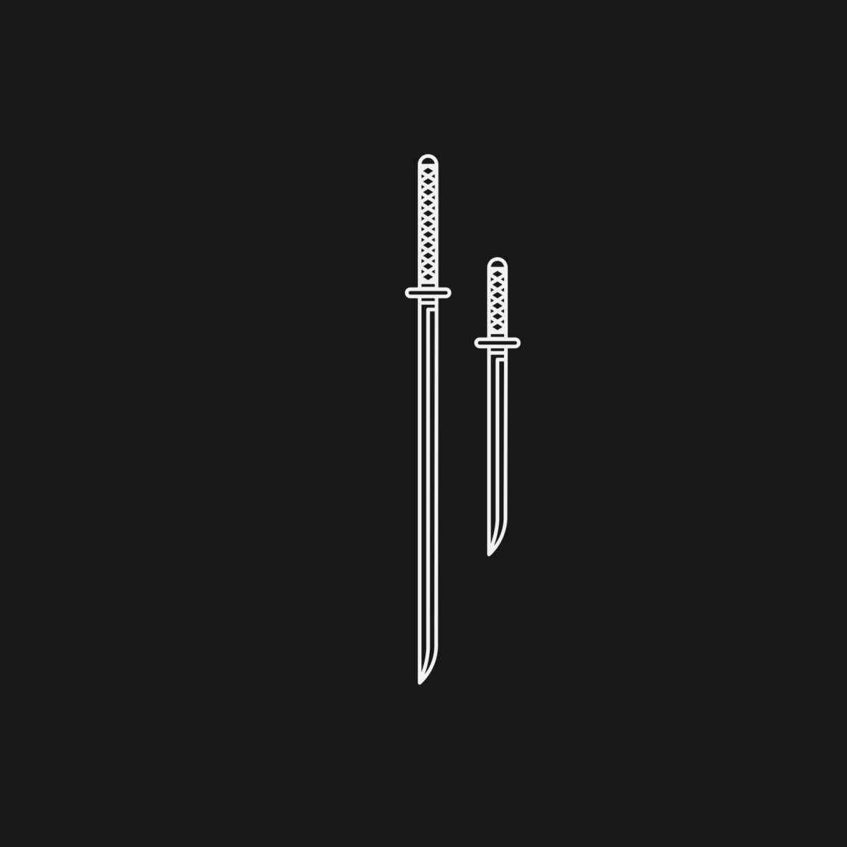 Samurai Katana Sweatshirt design artwork