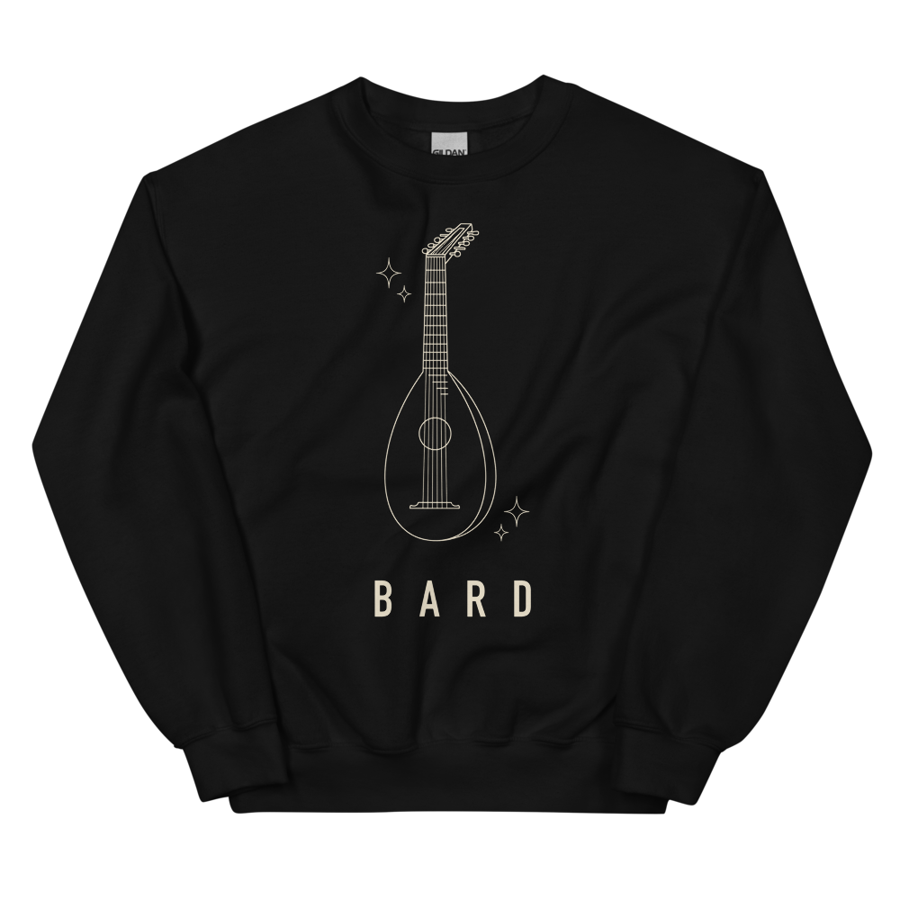 Bard | TTRPG Class Line - Crewneck Black