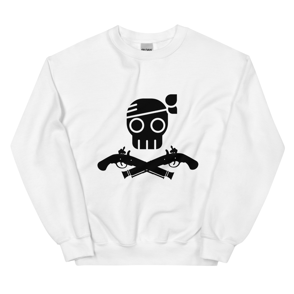Dead Men Tell No Tales - Crewneck White