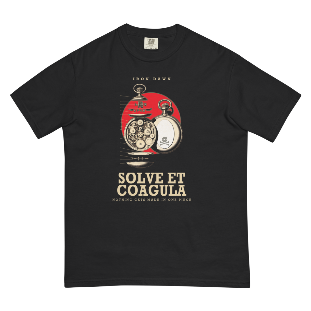 Solve et Coagula | Iron Dawn Alchemy Tee - Black