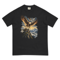 The Eagles Are Coming | Retro Fantasy - Tee Black (artwork corrected)