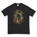 The Web Wood | Retro Fantasy - Tee Black (artwork corrected)