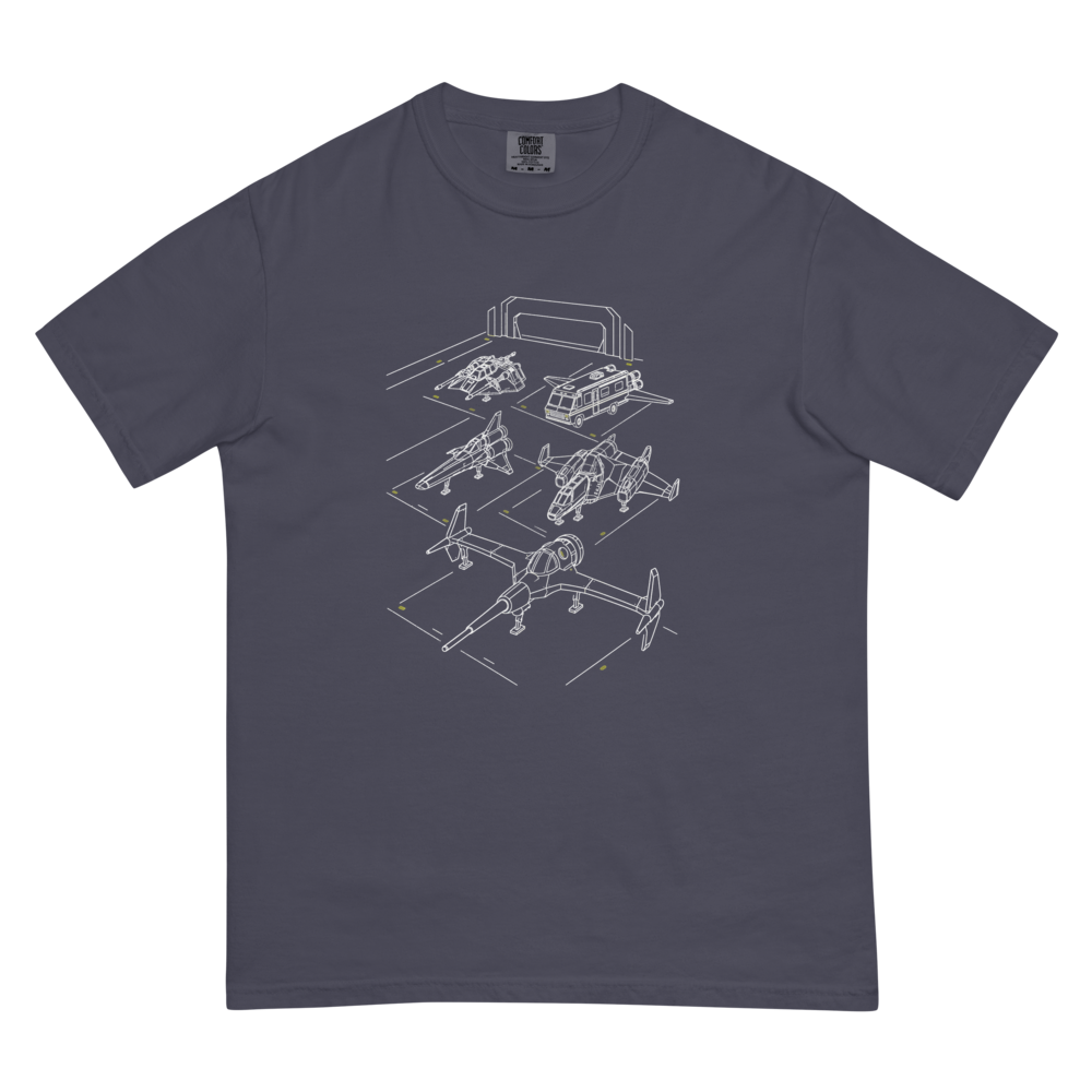 Ready Five | Retro Space Opera Tee - Navy
