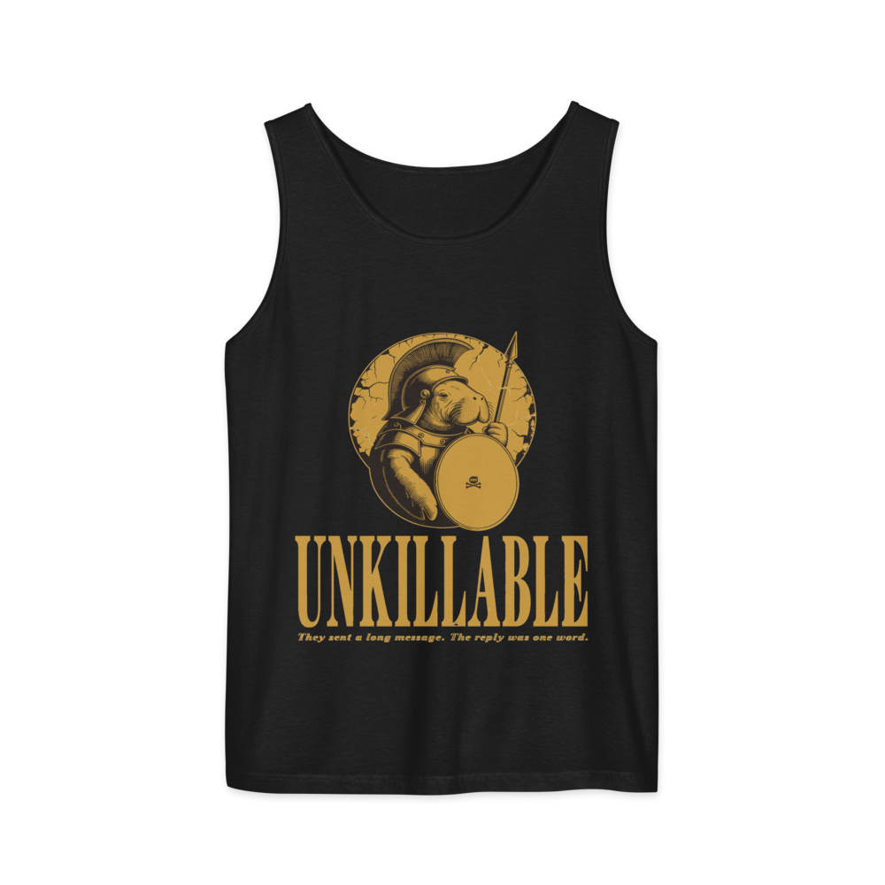 Manatee Hoplite | Unkillable Warrior - Tank Black