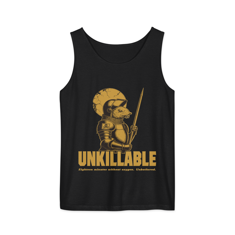 Naked Mole-Rat Knight | Unkillable Warrior - Tank Black