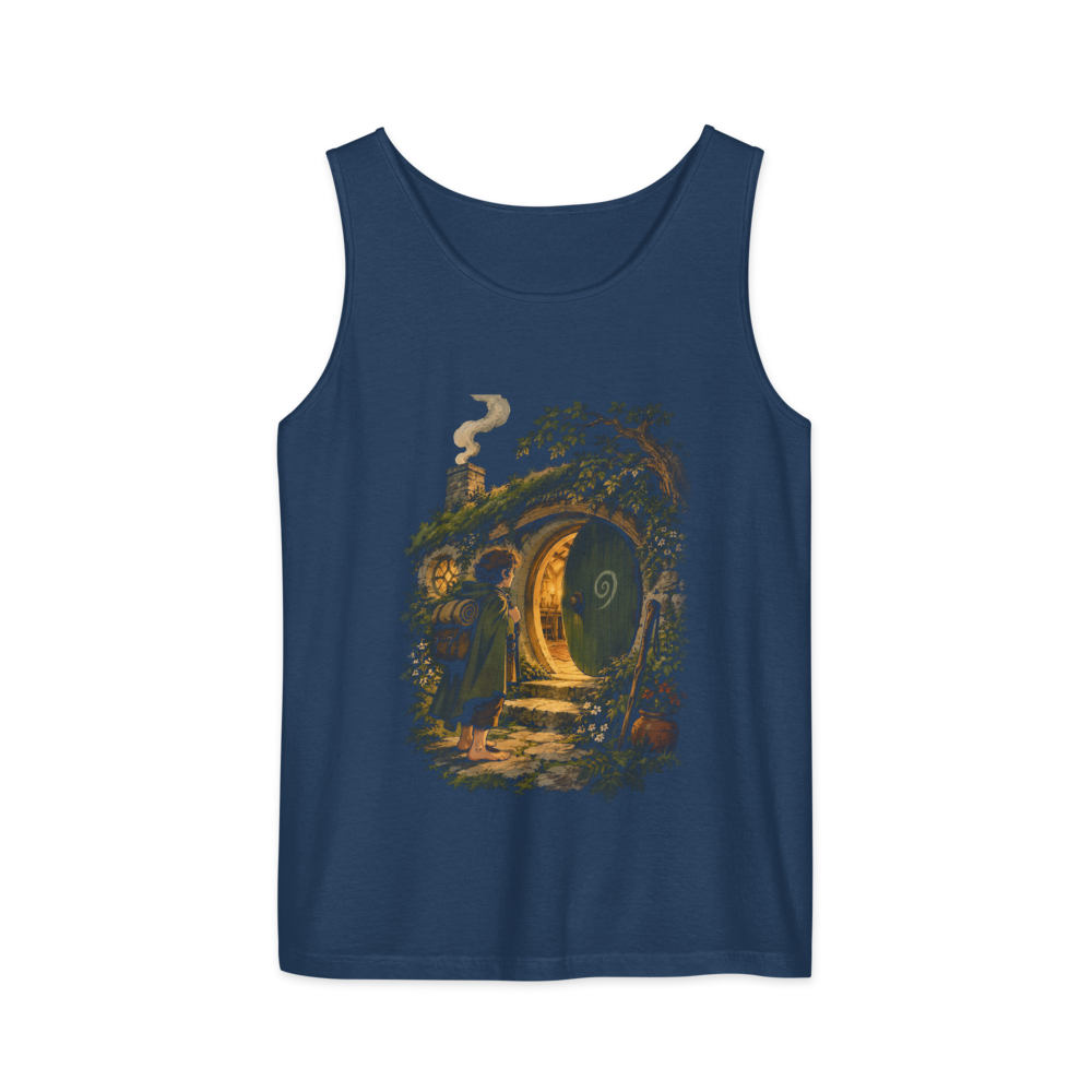 Burglar for Hire | Retro Fantasy - Tank True Navy (artwork corrected)