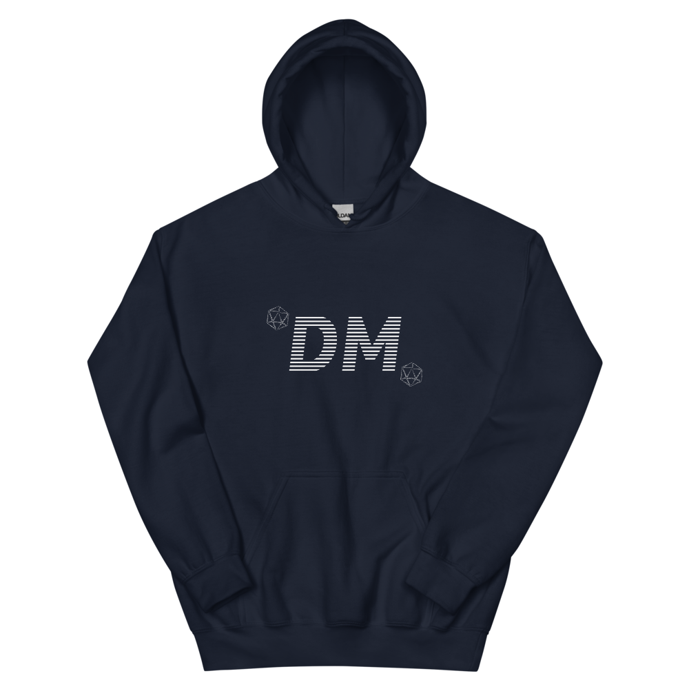 The DM - Hoodie Navy (artwork corrected)