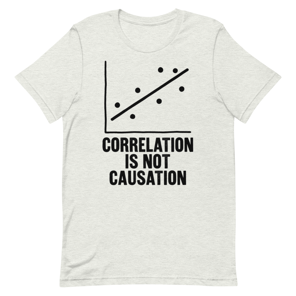 Correlation Is Not Causation | Statistics Tee