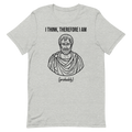 I Think, Therefore I Am (Probably) | Philosophy Tee - Athletic Heather