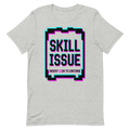 Skill Issue: Insert Coin to Continue | Retro Arcade Tee - Athletic Heather