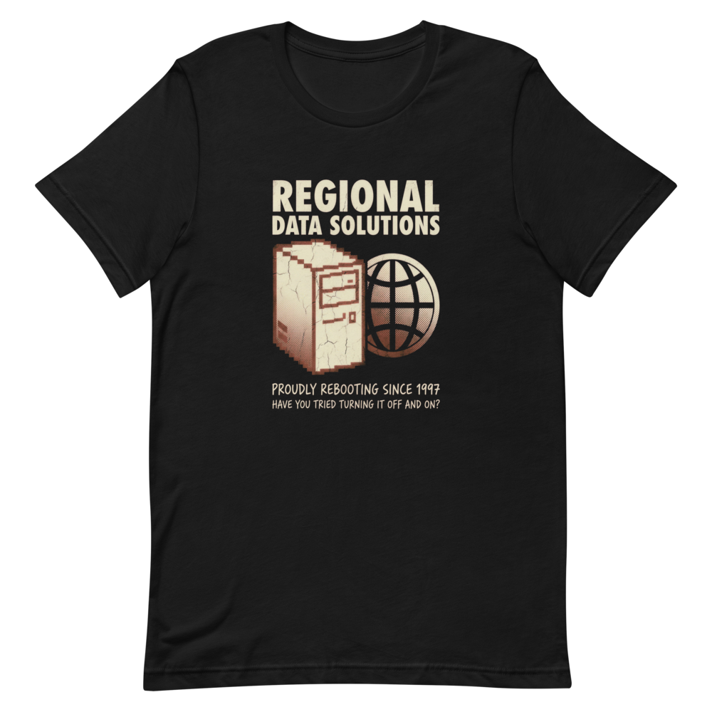 Regional Data Solutions | Retro IT Tee