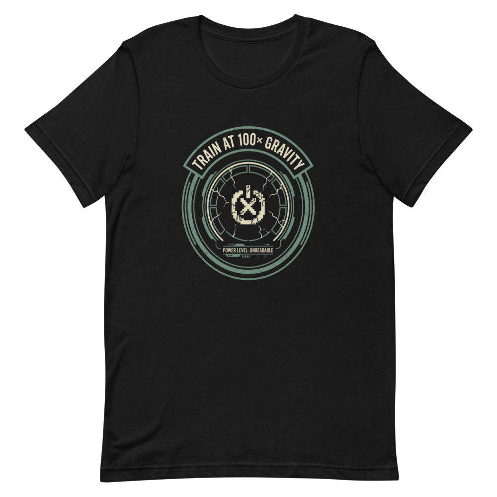 Train at 100x Gravity | Anime Workout Tee