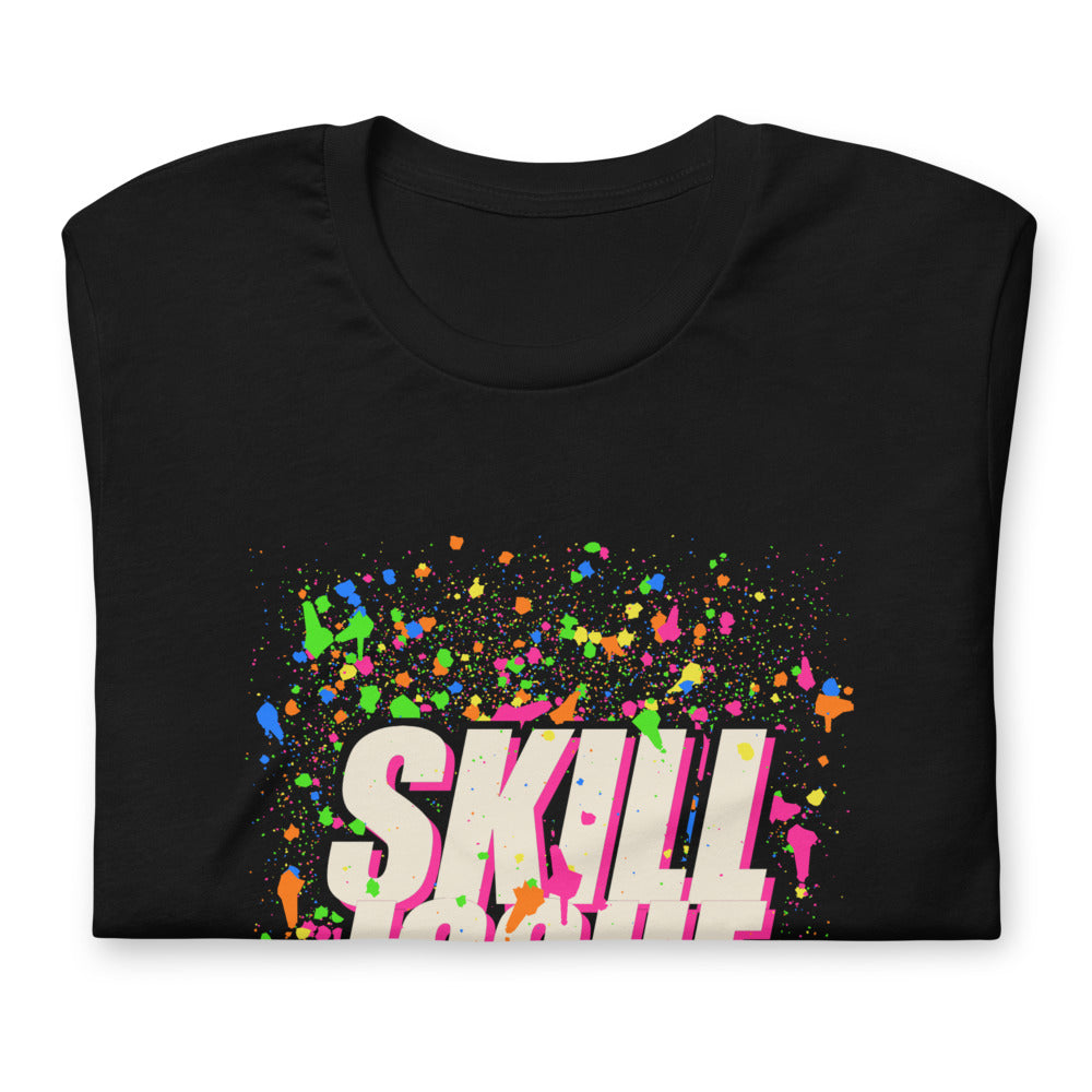 Skill Issue (Mine) | Neon Splatter Arcade Tee