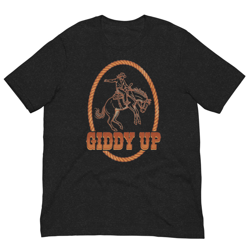 Giddy Up | Vintage Rodeo Tee print detail 3