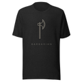 Barbarian | TTRPG Class Icon Tee - Black Heather