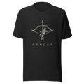 Ranger | TTRPG Class Icon Tee - Black Heather