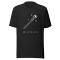 Wizard | TTRPG Class Icon Tee - Black Heather