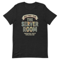 Greetings from the Server Room | IT Postcard Tee - Black Heather
