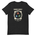 Choose Wisely: Fire, Water, Grass | Retro Gamer Tee - Black Heather