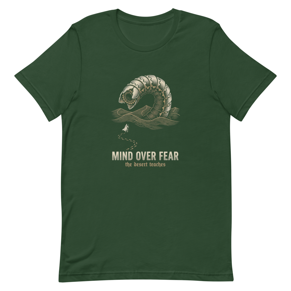 Mind Over Fear | Desert Sci-Fi Tee - Forest