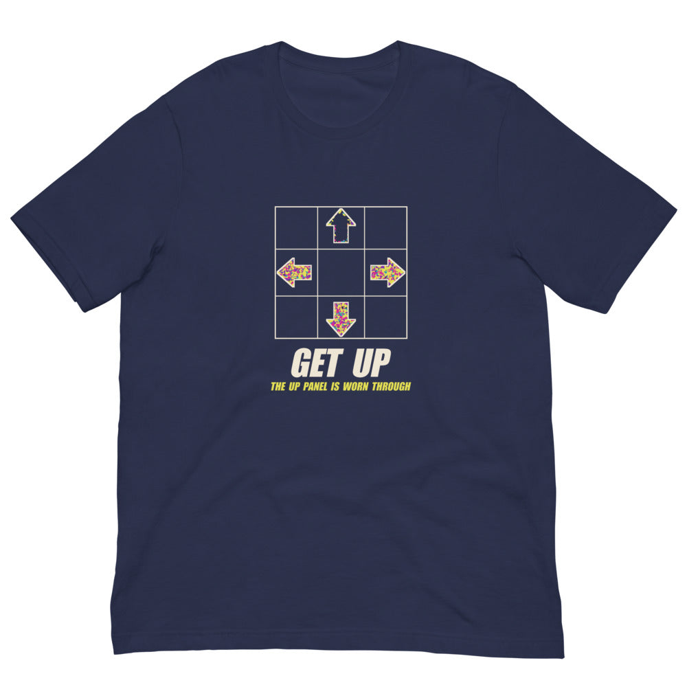 Get Up | Arcade Dance Pad Tee print detail 3