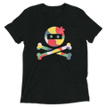 Subtle Nerd Color Pop Tee - Tee Charcoal Black