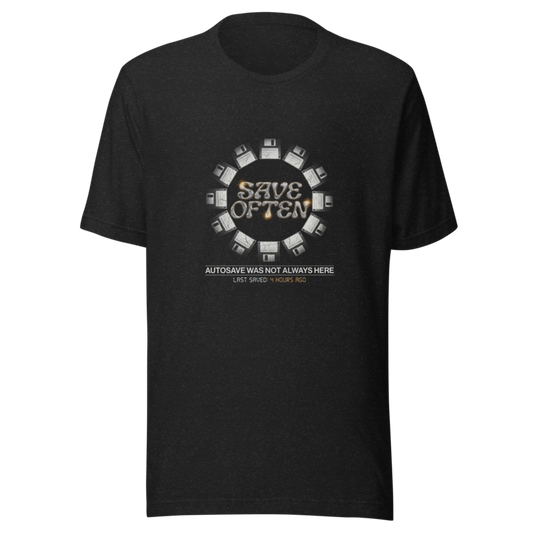 Save Often | Retro Computing Tee