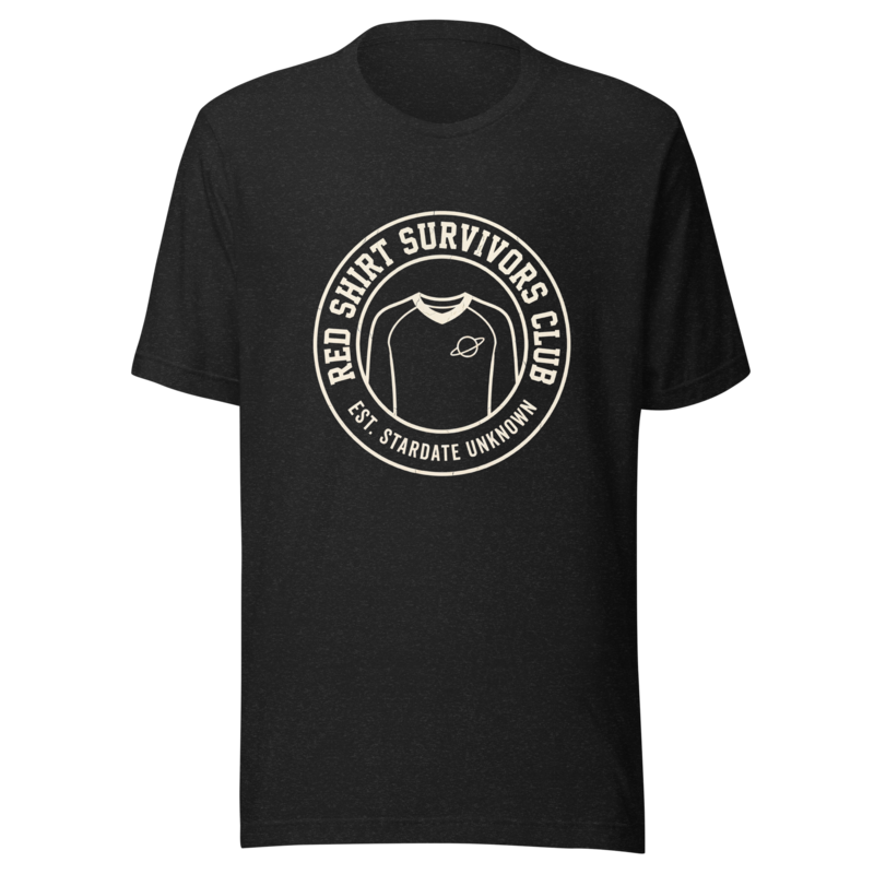 Red Shirt Survivors Club | Sci-Fi Away Team Tee