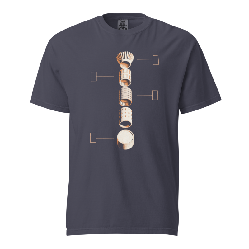 Pattern Nine | Retro Space Opera Tee - Navy